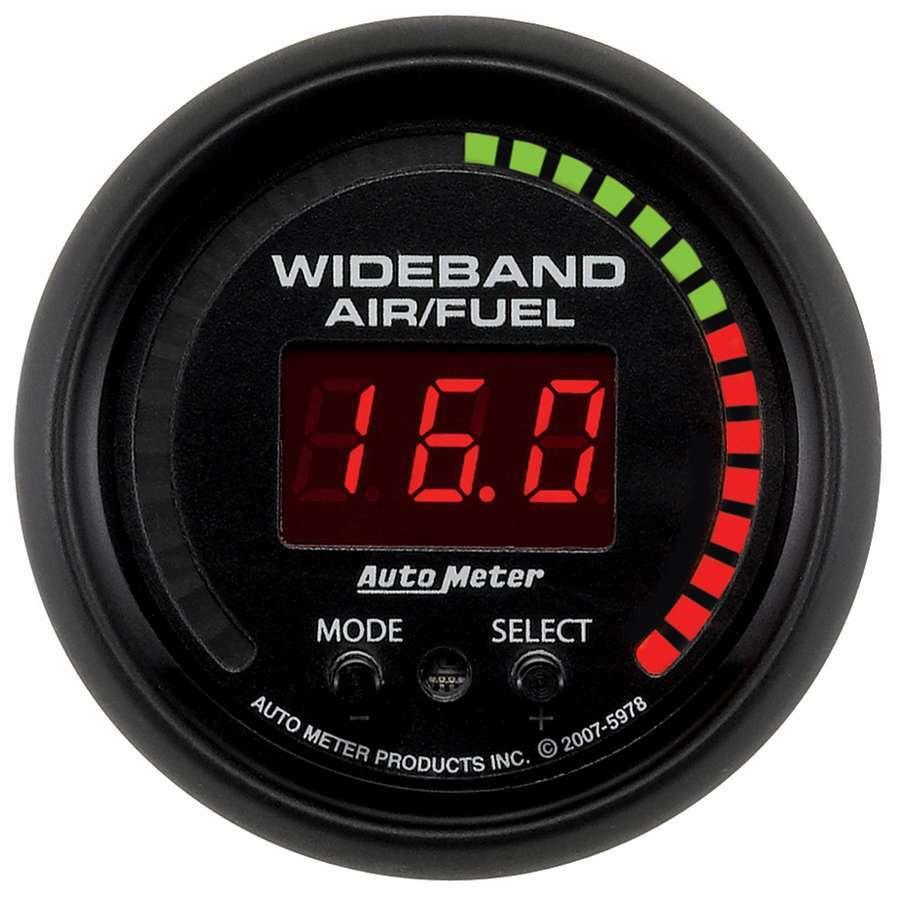 2-1/16 ES Wideband Air/ Fuel Gauge w/Sensor - Burlile Performance Products