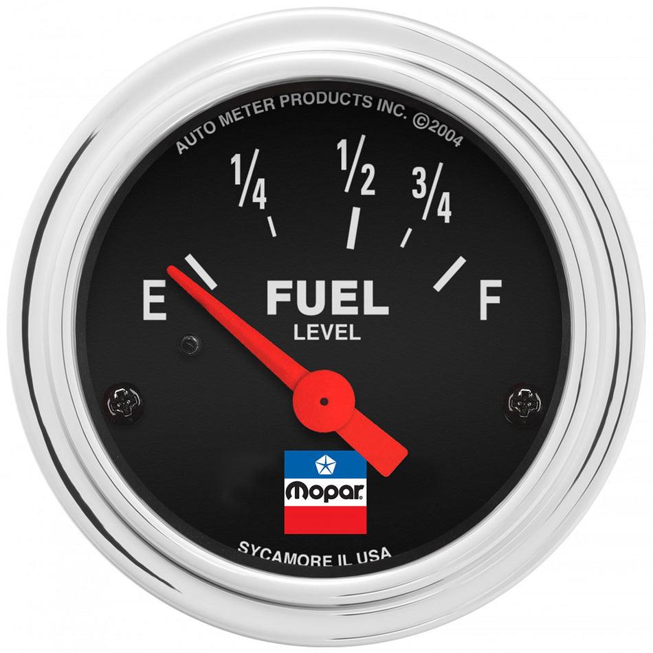 2-1/16 Fuel Level Gauge Mopar Logo Series - Burlile Performance Products