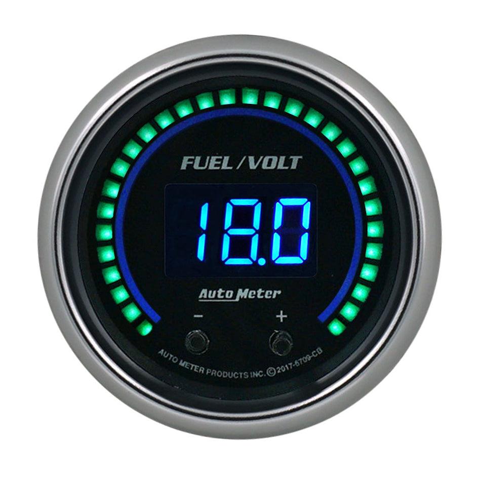 2-1/16 Fuel/Volt Gauge Elite Digital CB Series - Burlile Performance Products