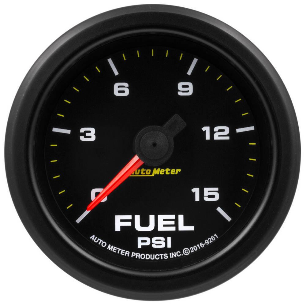 2-1/16 Gauge Fuel Press 0-15psi - Burlile Performance Products
