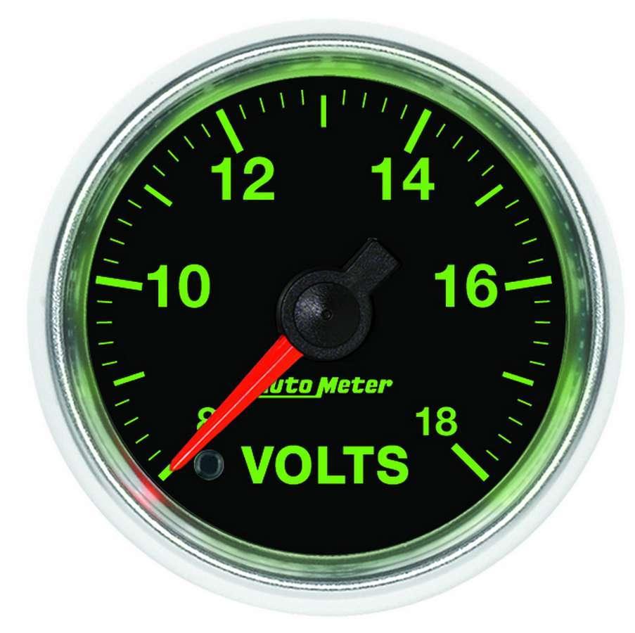 2-1/16 GS Voltmeter Gauge - 8-18 - Burlile Performance Products