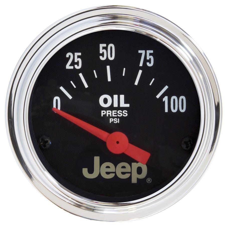 2-1/16 Oil Pressure Gauge - Jeep Series - Burlile Performance Products