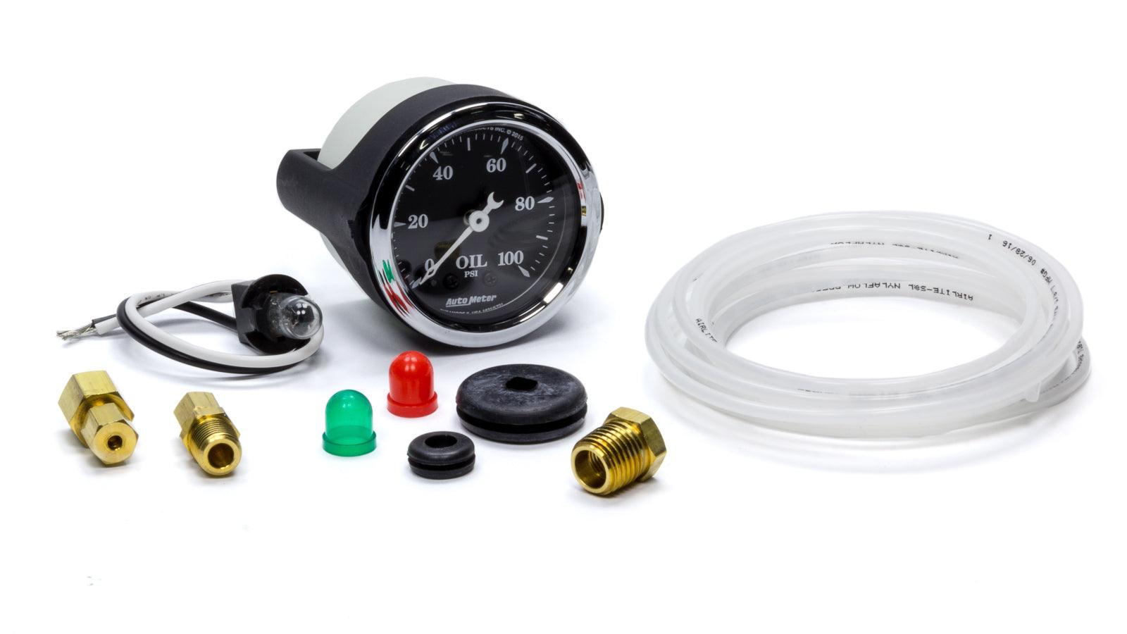2-1/16 O/T/B Oil Press Gauge 100psi - Burlile Performance Products