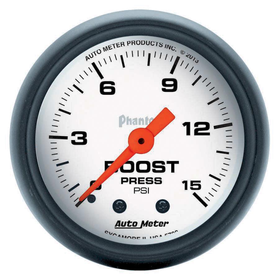 2-1/16 Phantom Boost Gauge 0-15psi - Burlile Performance Products