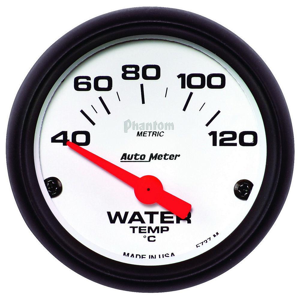 2-1/16 Phantom Water Tmp Gauge - Elec. - Burlile Performance Products