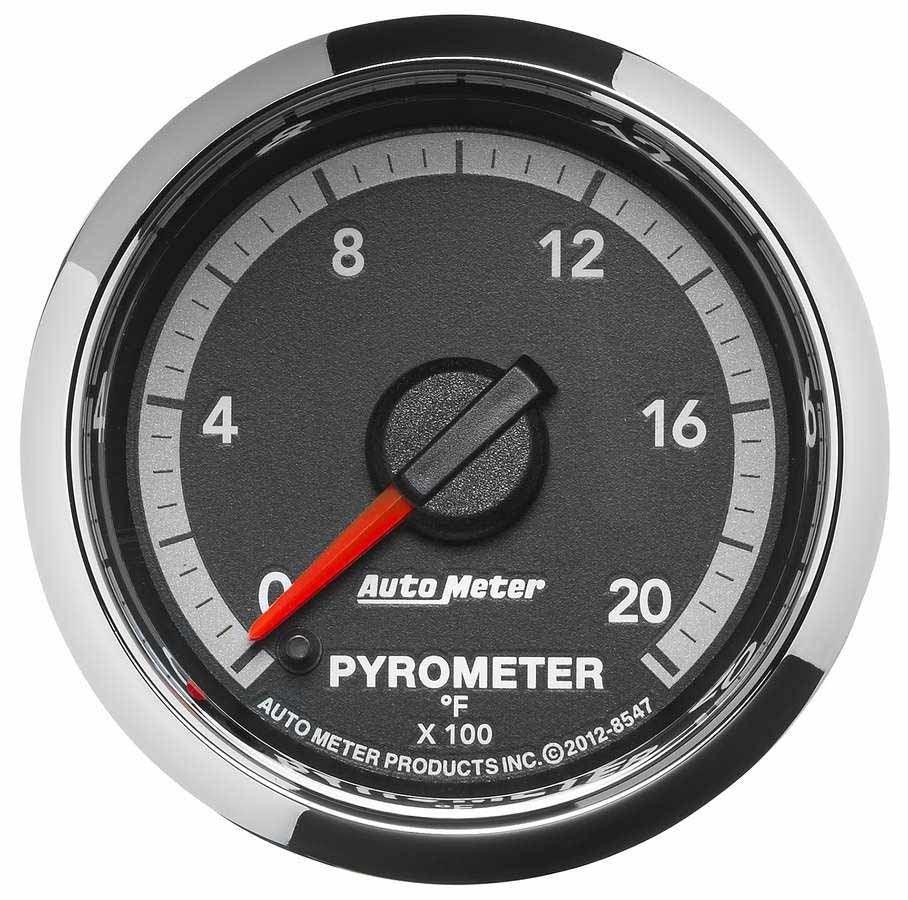 2-1/16 Pyrometer Gauge 2000 Deg. Dodge Diesel - Burlile Performance Products