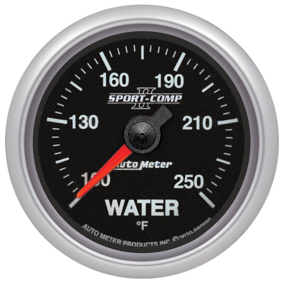 2-1/16 SC-II Water Temp Gauge 100-250 FiTech CAN - Burlile Performance Products