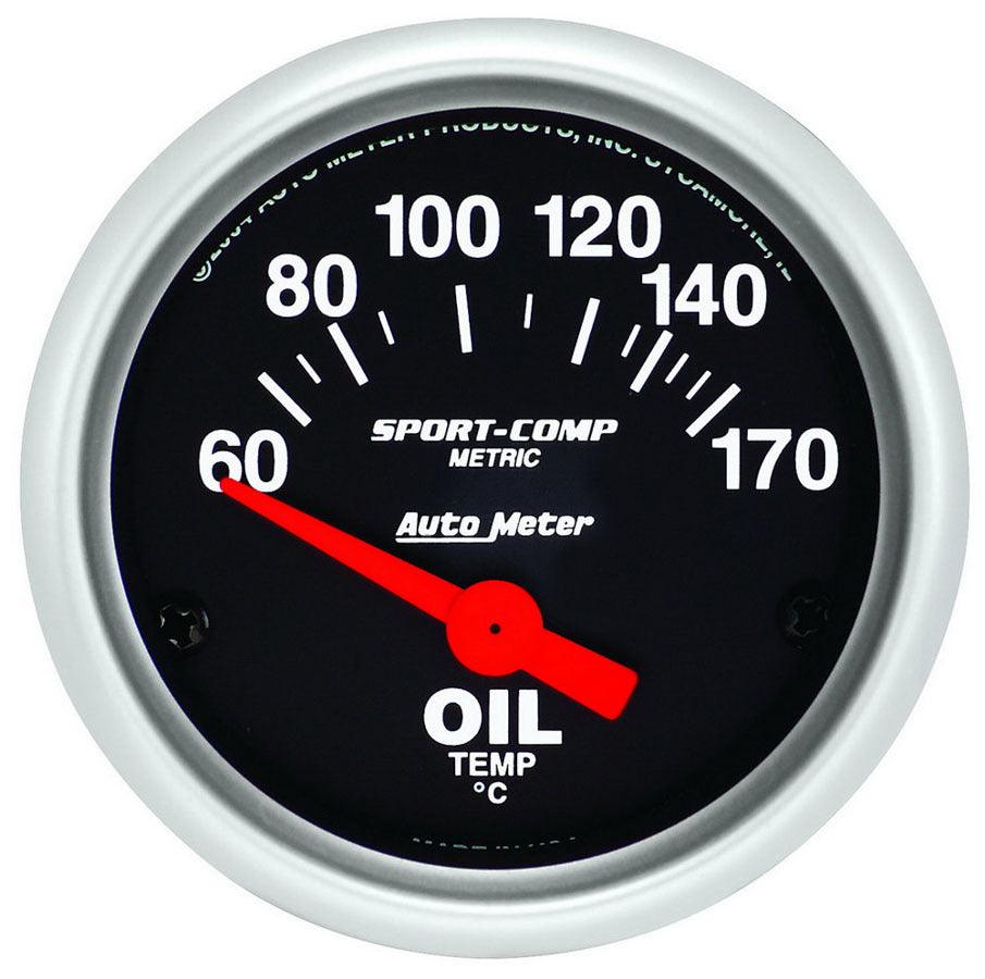 2-1/16 S/C Oil Temp. Gauge 60-170c - Burlile Performance Products