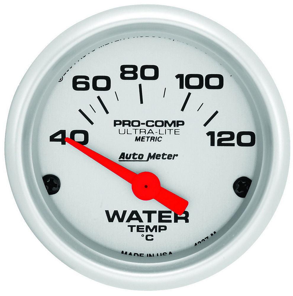 2-1/16 U/L Water Temp Gauge - Metric 40-120C - Burlile Performance Products