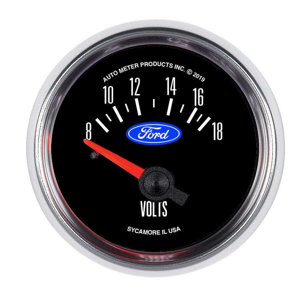 2-1/16 Voltmeter Gauge 18-Volt - Burlile Performance Products
