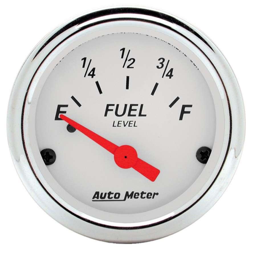 2-1/16in A/W Fuel Level Gauge - GM 0-90 Ohms - Burlile Performance Products