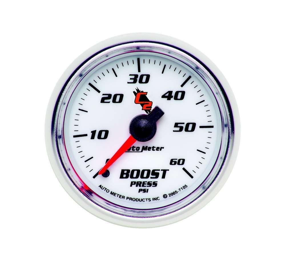 2-1/16in C2/S Boost Gauge 0-60psi - Burlile Performance Products