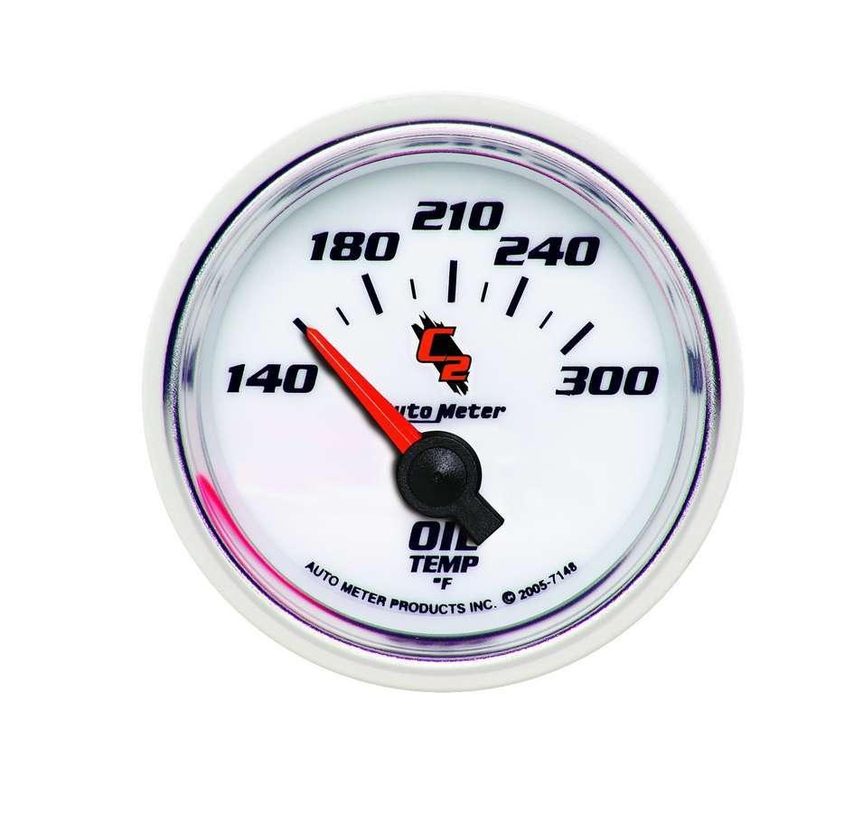 2-1/16in C2/S Oil Temp Gauge 140-300 - Burlile Performance Products