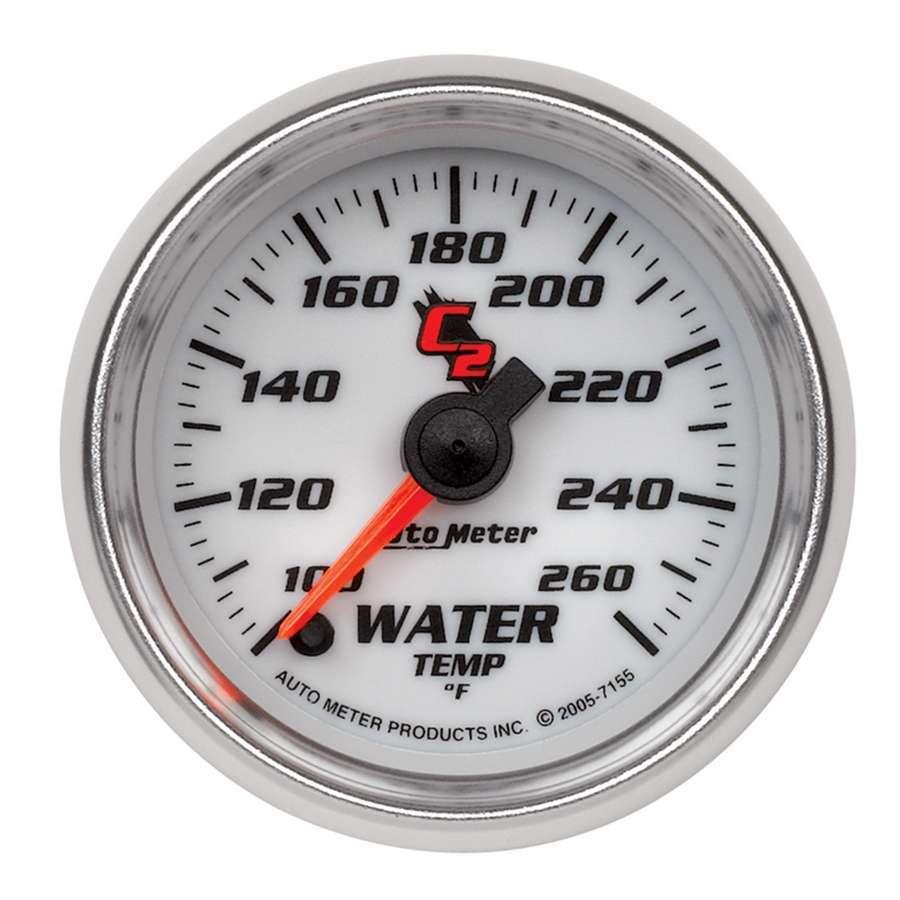 2-1/16in C2/S Water Temp. Gauge 100-260 - Burlile Performance Products