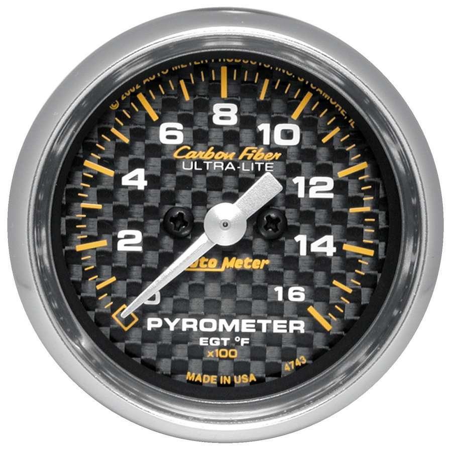 2-1/16in C/F 1600 Degree Pyrometer - Burlile Performance Products