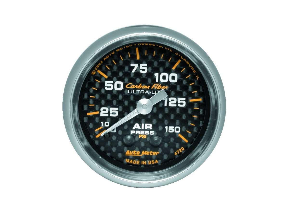 2-1/16in C/F Air Press. Gauge 0-150psi - Burlile Performance Products