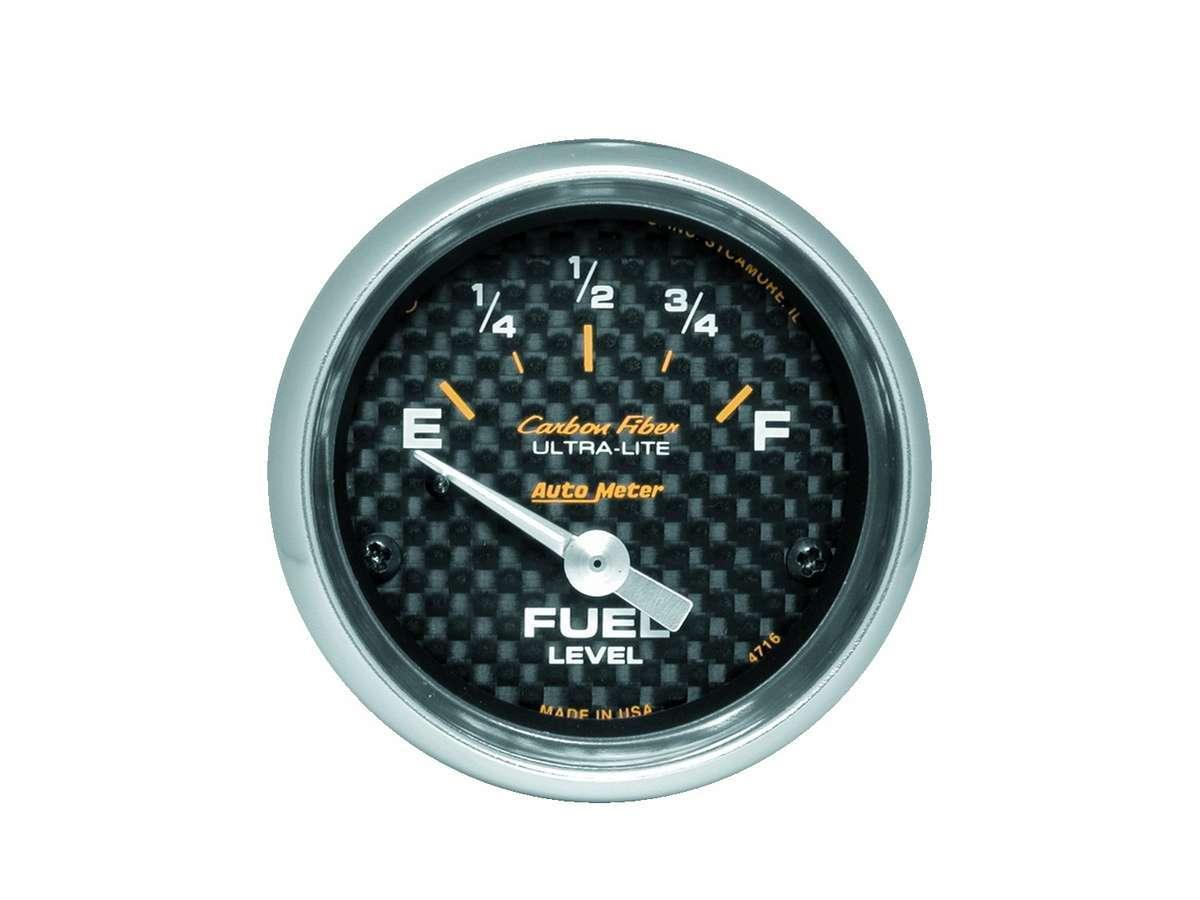 2-1/16in C/F Fuel Level Gauge 240/33 OHMS - Burlile Performance Products