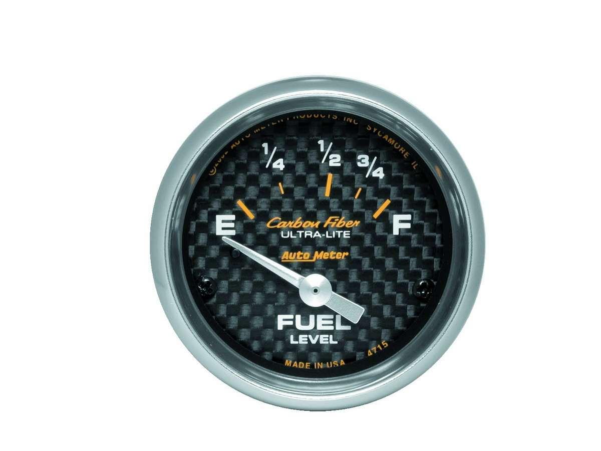 2-1/16in C/F Fuel Level Gauge 73/10 OHMS - Burlile Performance Products