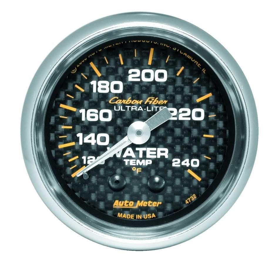 2-1/16in C/F Water Temp. Gauge 120-240 - Burlile Performance Products