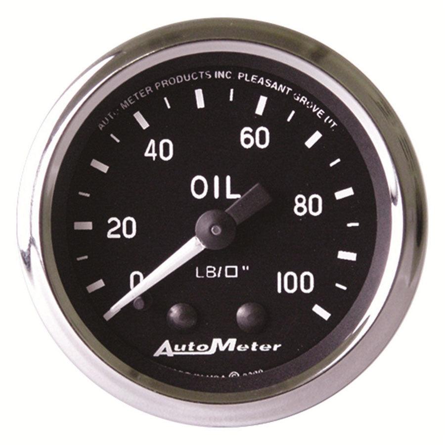 2-1/16in Cobra Series Oil Pressure Gauge - Burlile Performance Products