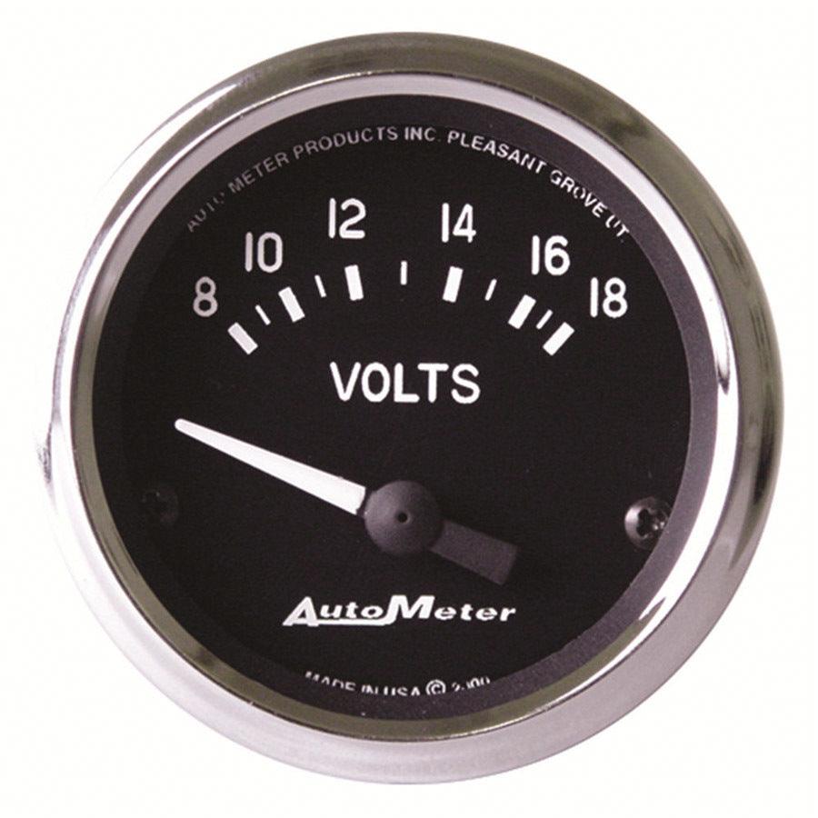 2-1/16in Cobra Series Voltmeter Gauge - Burlile Performance Products