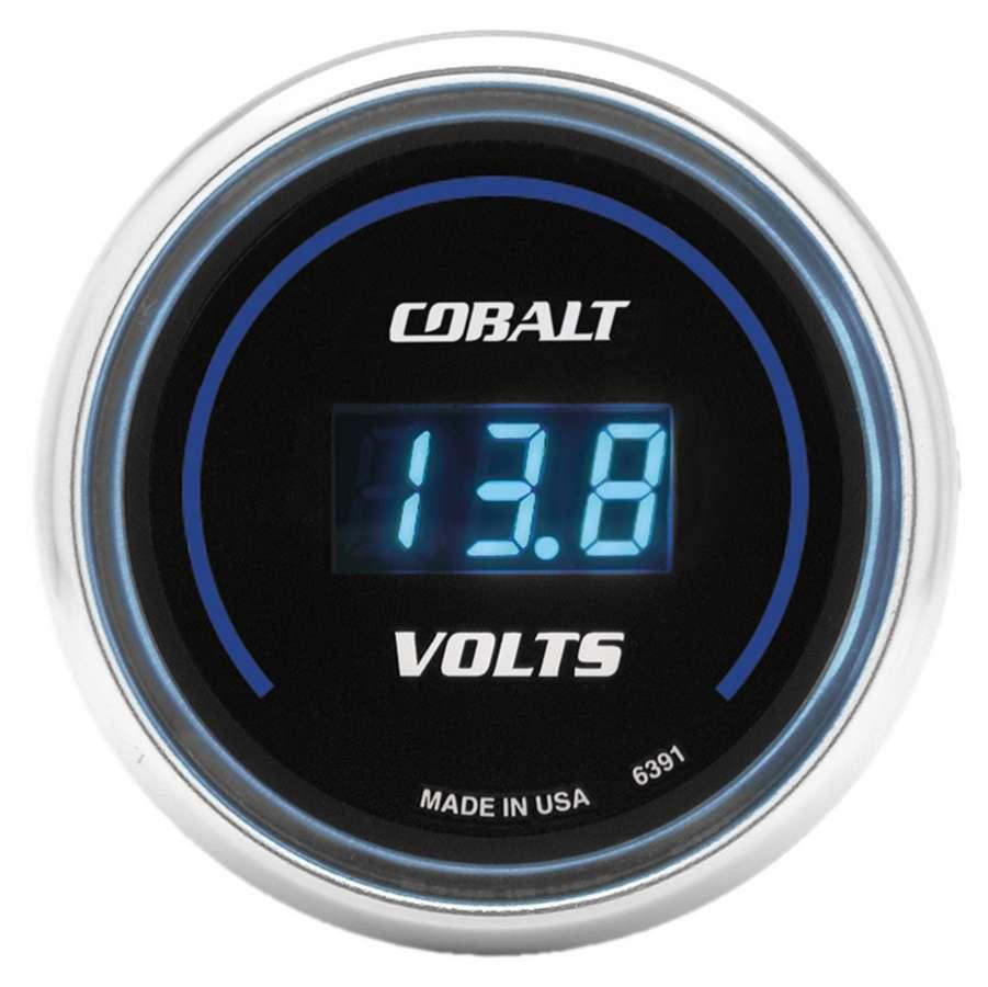 2-1/16in C/S Digital Voltmeter Gauge 8-18 Vol - Burlile Performance Products