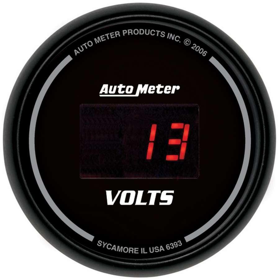 2-1/16in DG/B Voltmeter Gauge - Burlile Performance Products