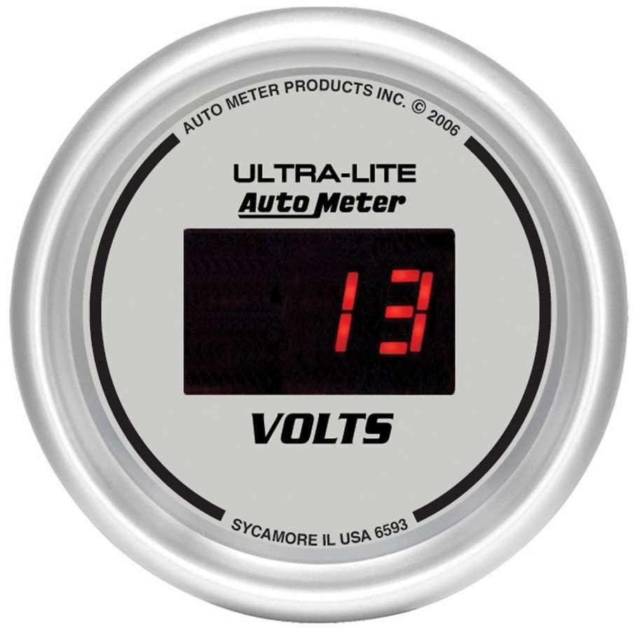 2-1/16in DG/S Voltmeter Gauge - Burlile Performance Products