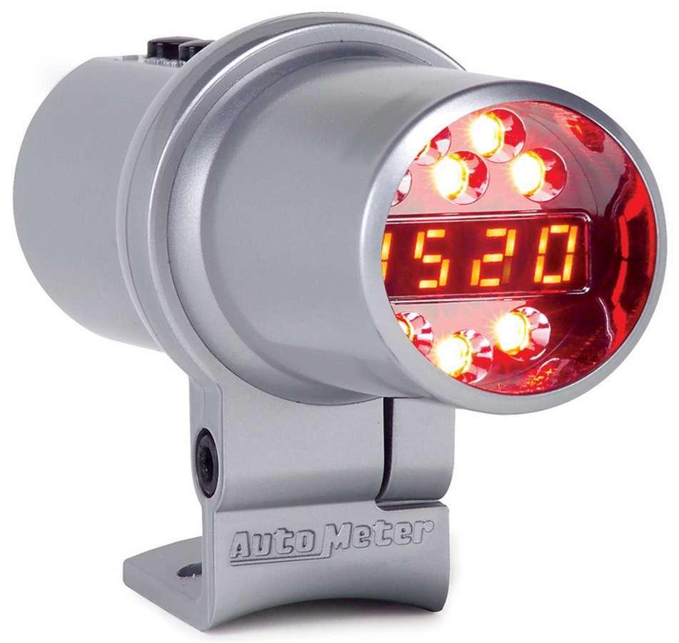 2-1/16in D/P/S Shift Light - 1 Stage- Silver - Burlile Performance Products
