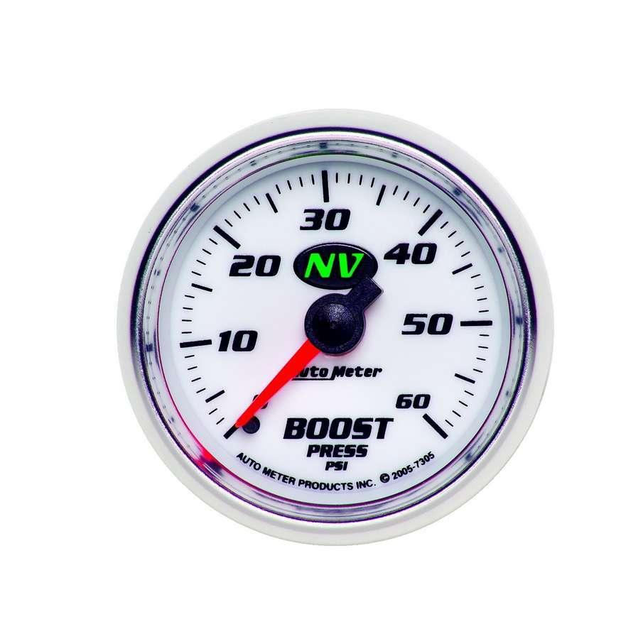 2-1/16in NV/S Boost Gauge 0-60psi - Burlile Performance Products