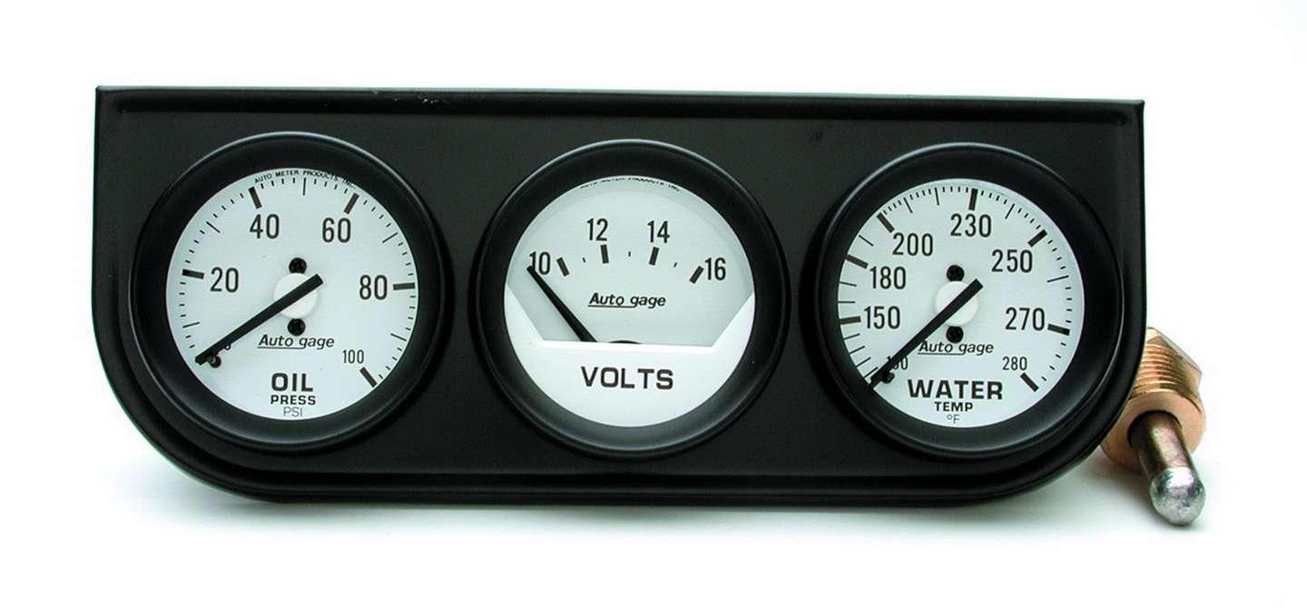 2-1/16in Oil/Volt/Water Console - Burlile Performance Products