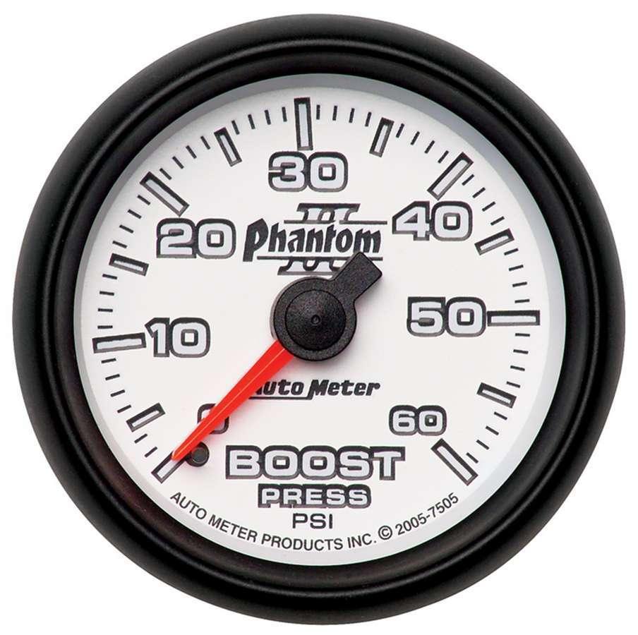 2-1/16in P/S II Boost Gauge 0-60psi - Burlile Performance Products