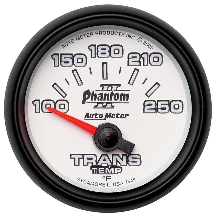 2-1/16in P/S II Trans. Temp. Gauge 100-250 - Burlile Performance Products