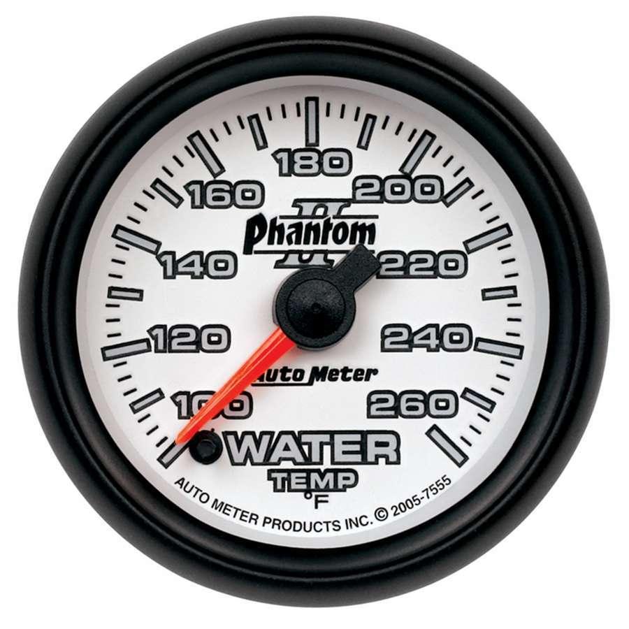 2-1/16in P/S II Water Temp. Gauge 100-260 - Burlile Performance Products