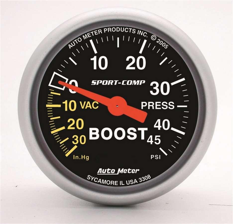 2-1/16in S/C Boost/Vac Gauge - Burlile Performance Products