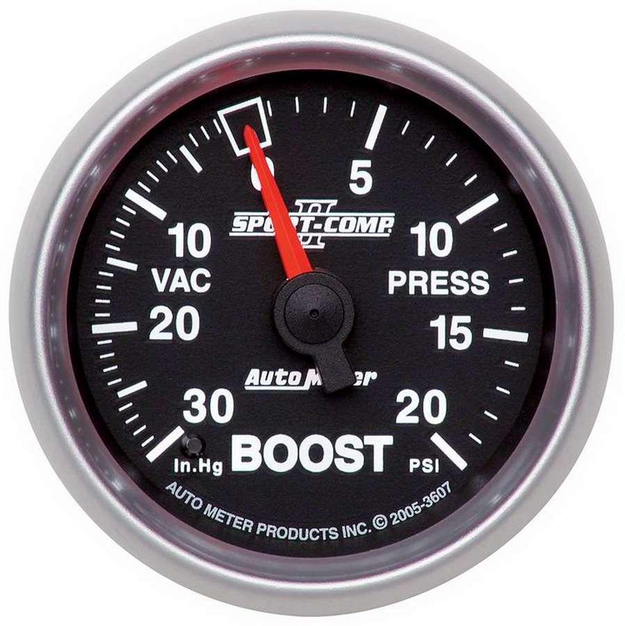 2-1/16in S/C II Boost Gauge 30inhg/20psi - Burlile Performance Products