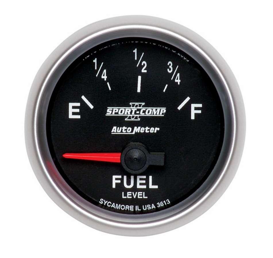 2-1/16in S/C II Fuel Level Gauge 0-90ohms - Burlile Performance Products