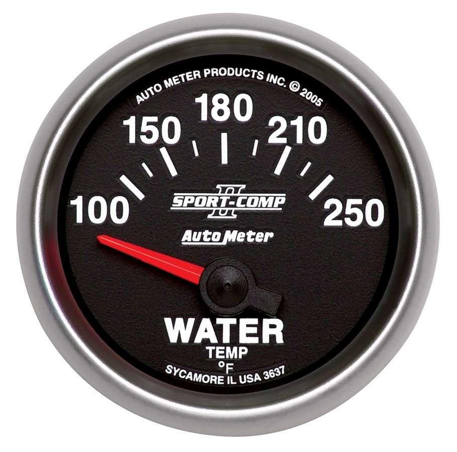 2-1/16in S/C II Water Temp. Gauge 100-250 - Burlile Performance Products