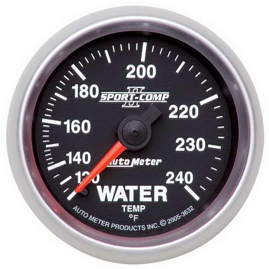 2-1/16in S/C II Water Temp. Gauge 120-240 - Burlile Performance Products