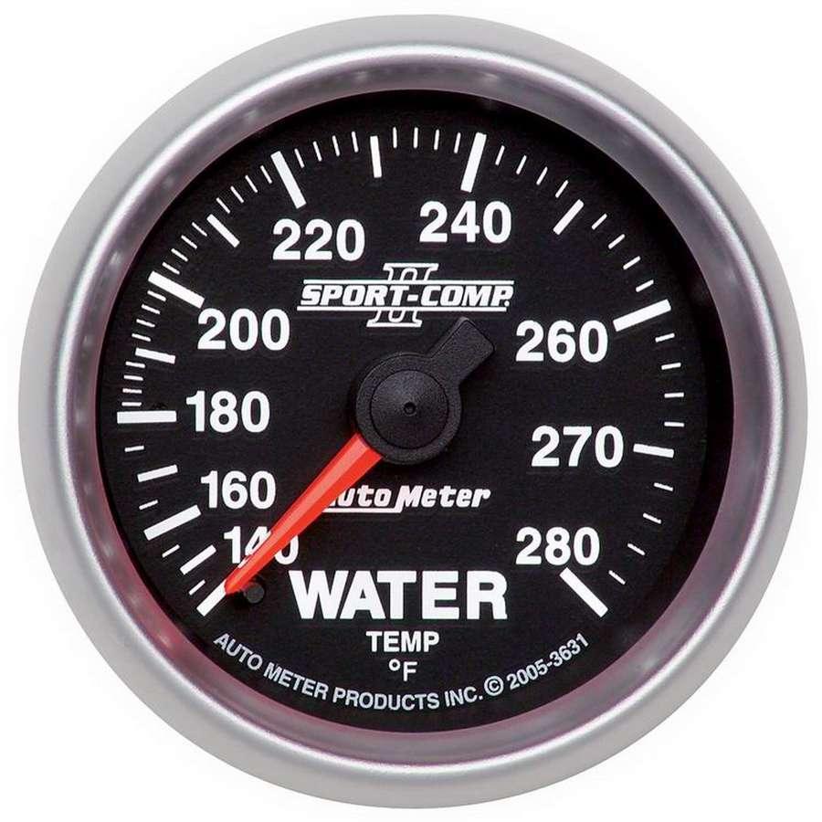 2-1/16in S/C II Water Temp. Gauge 140-280 - Burlile Performance Products