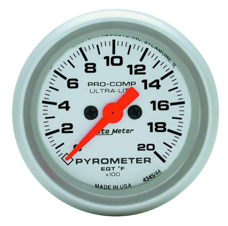 2-1/16in U/L 2000 Degree Pyrometer - Burlile Performance Products