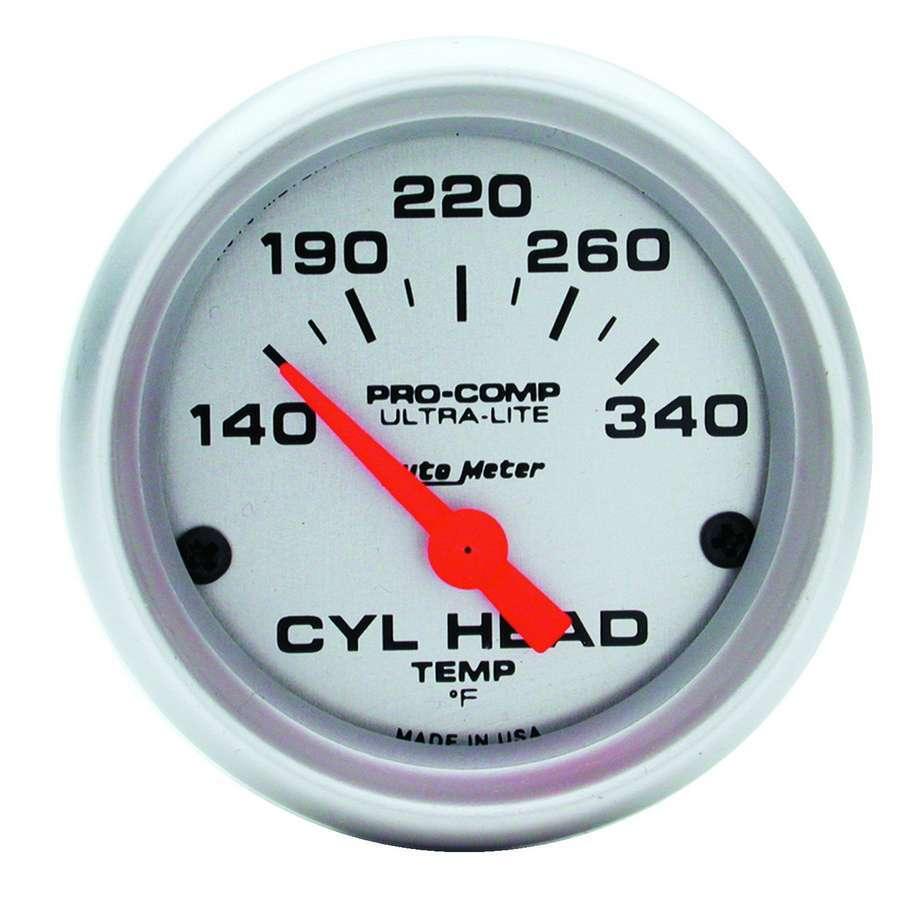 2-1/16in U/L Cyl. Head Temp Gauge - 140-340 - Burlile Performance Products