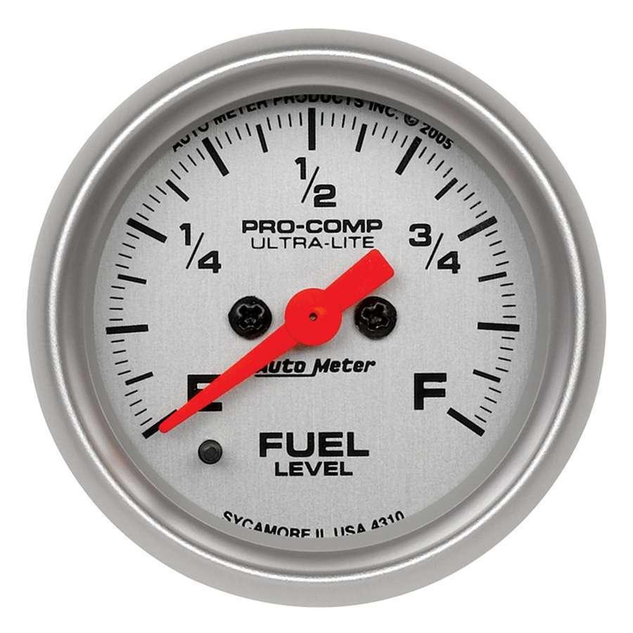 2-1/16in U/L Fuel Level Gauge - Programmable - Burlile Performance Products