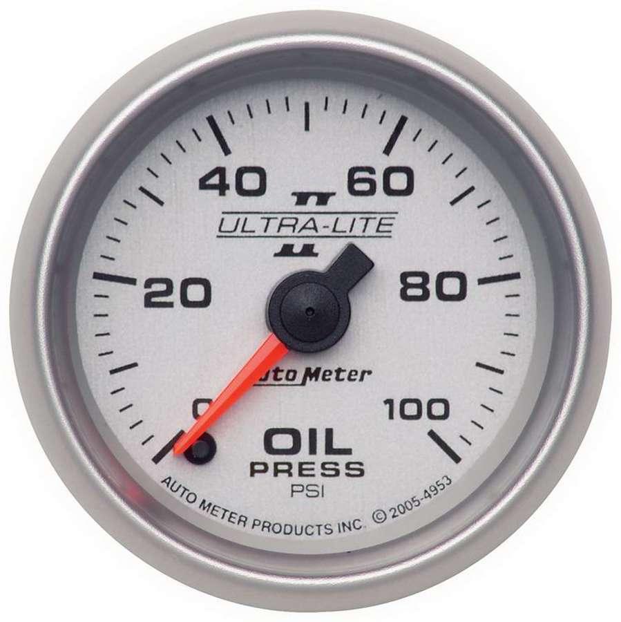 2-1/16in U/L II Oil Pressure Gauge 0-100psi - Burlile Performance Products