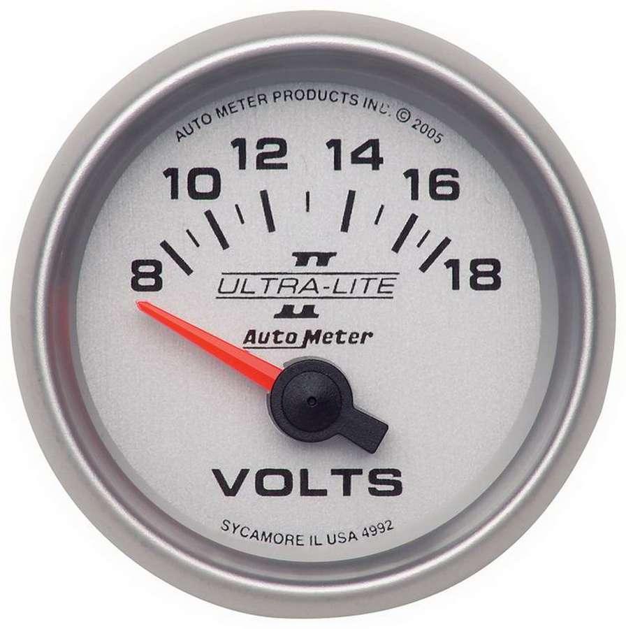 2-1/16in U/L II Voltmeter 8-18 Short Swp - Burlile Performance Products