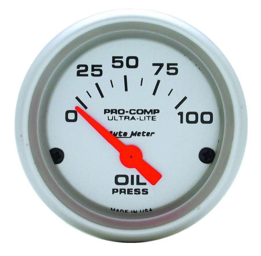 2-1/16in U/L Oil Pressure Gauge 0-100psi - Burlile Performance Products