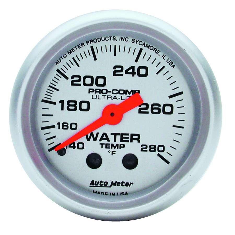 2-1/16in U/L Water Temp Gauge 140-280 - Burlile Performance Products