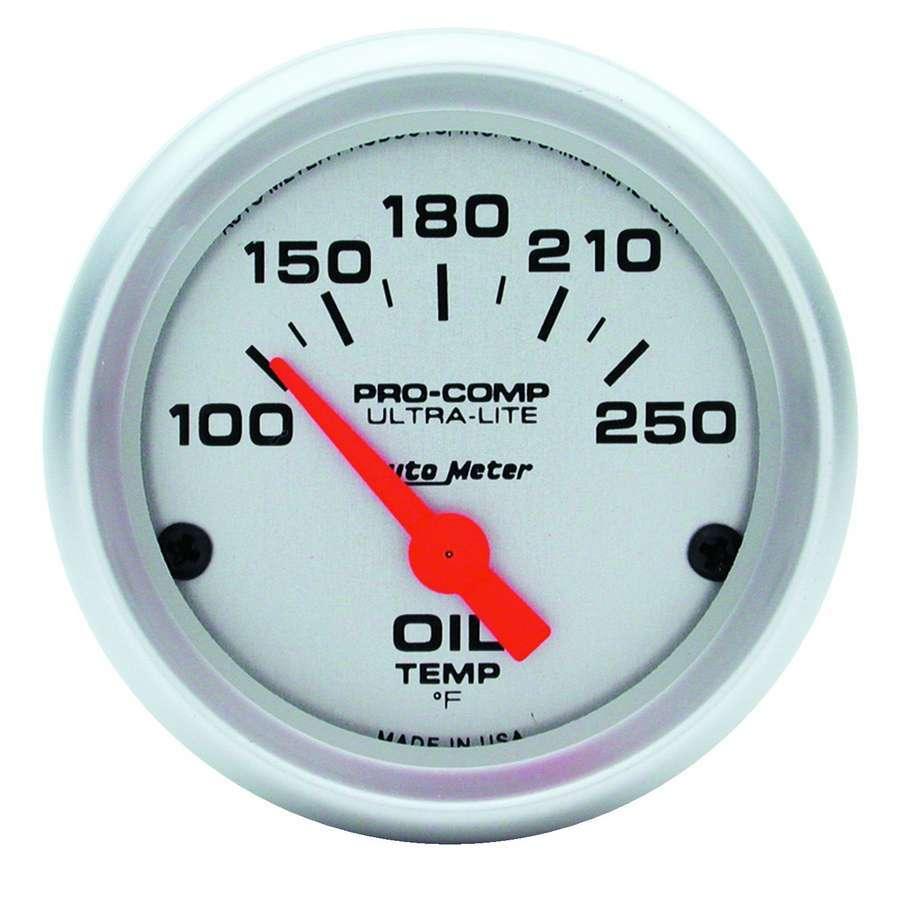 2-1/16in Ultra Light Oil Temp. Gauge - Burlile Performance Products
