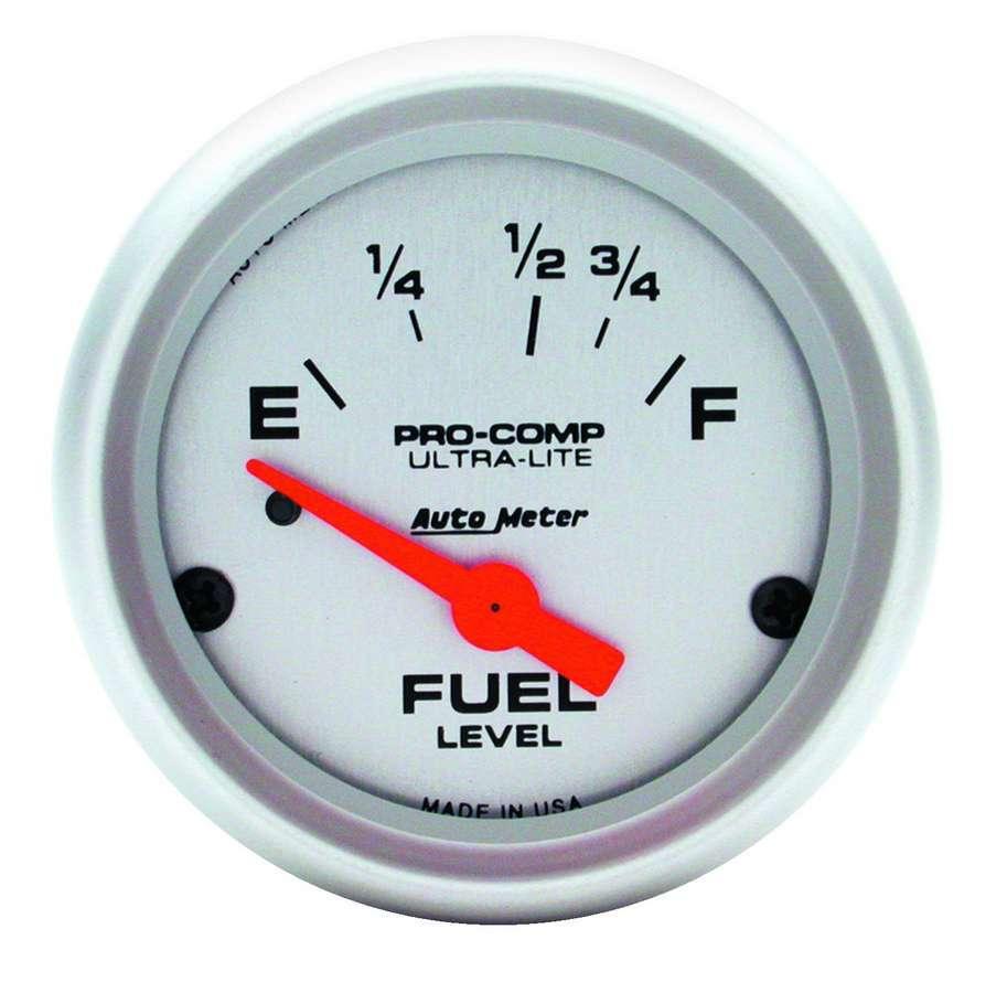2-1/16in Ultra-Lite Fuel Level Gauge - Burlile Performance Products