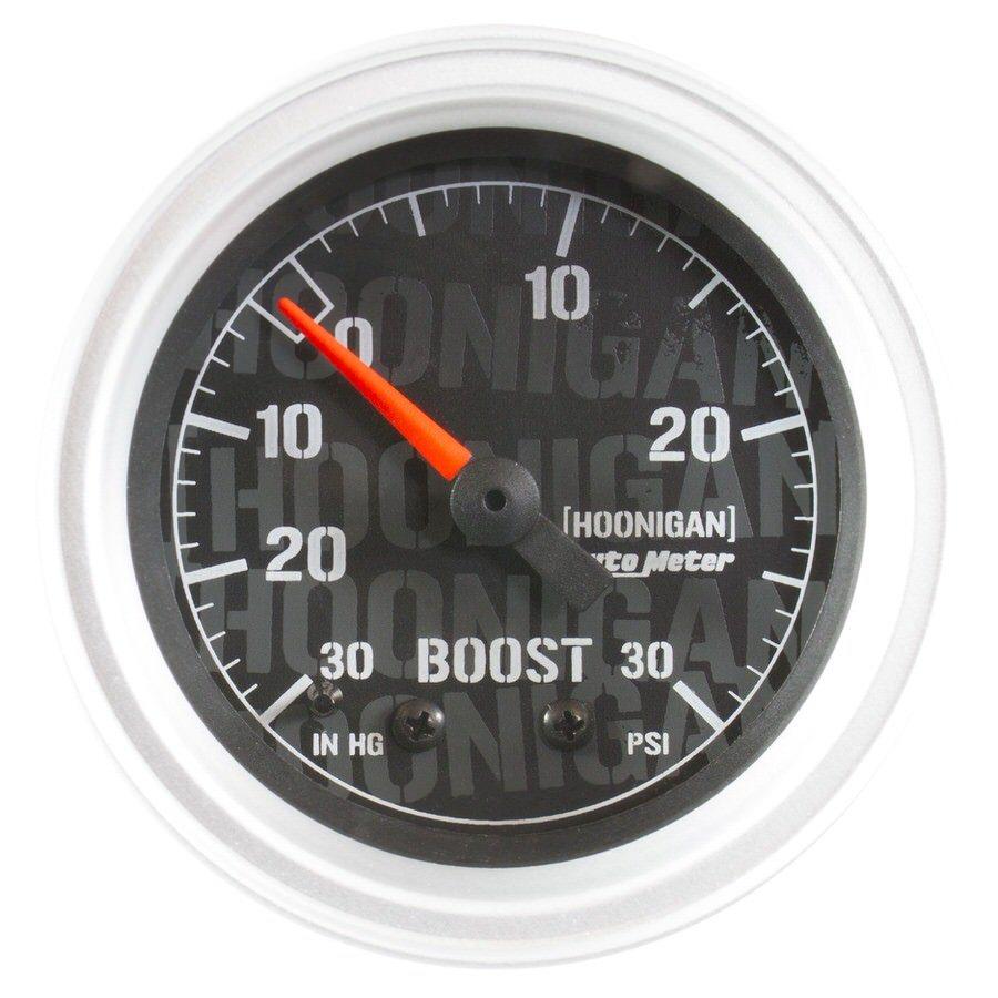 2-1/16in Vacuum/Boost Gauge Hoonigan Series - Burlile Performance Products